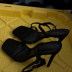 Elegant Black Stiletto Heels